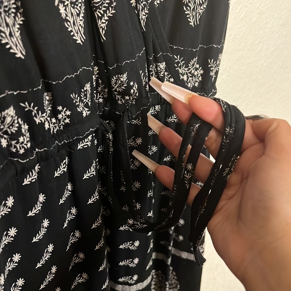 Lucky Brand Faux Wrap Maxi dress, size medium. - Picture 5 of 13